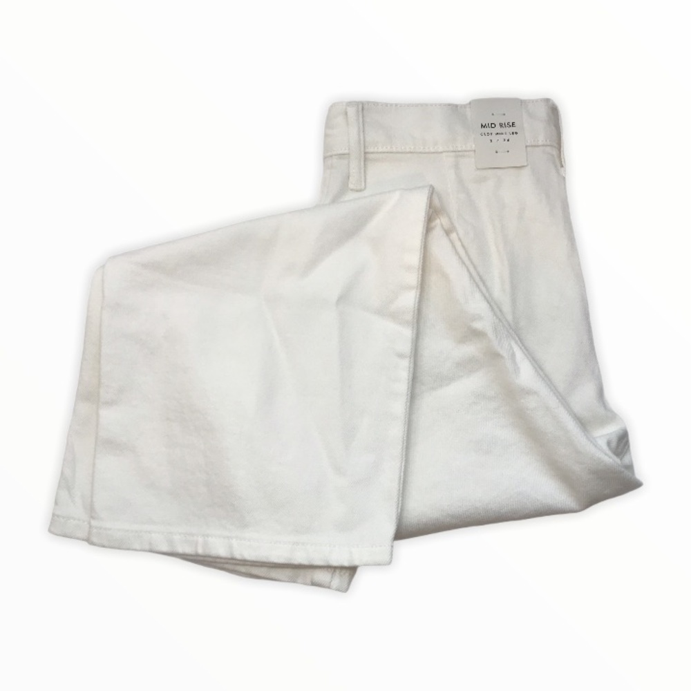 Lucky Brand Jeans Mid Rise Crop Wide Leg NWT